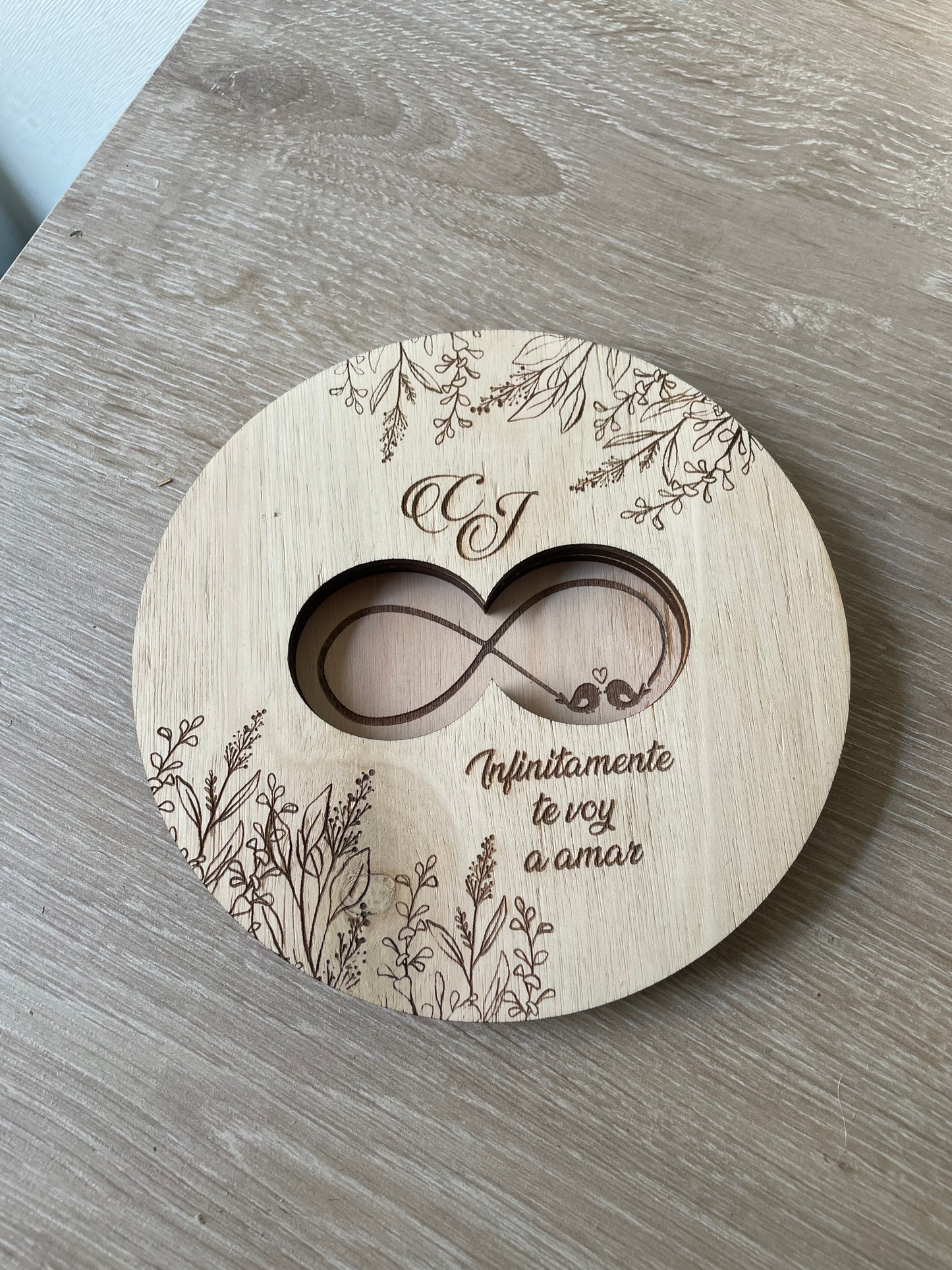 Porta argollas matrimonio