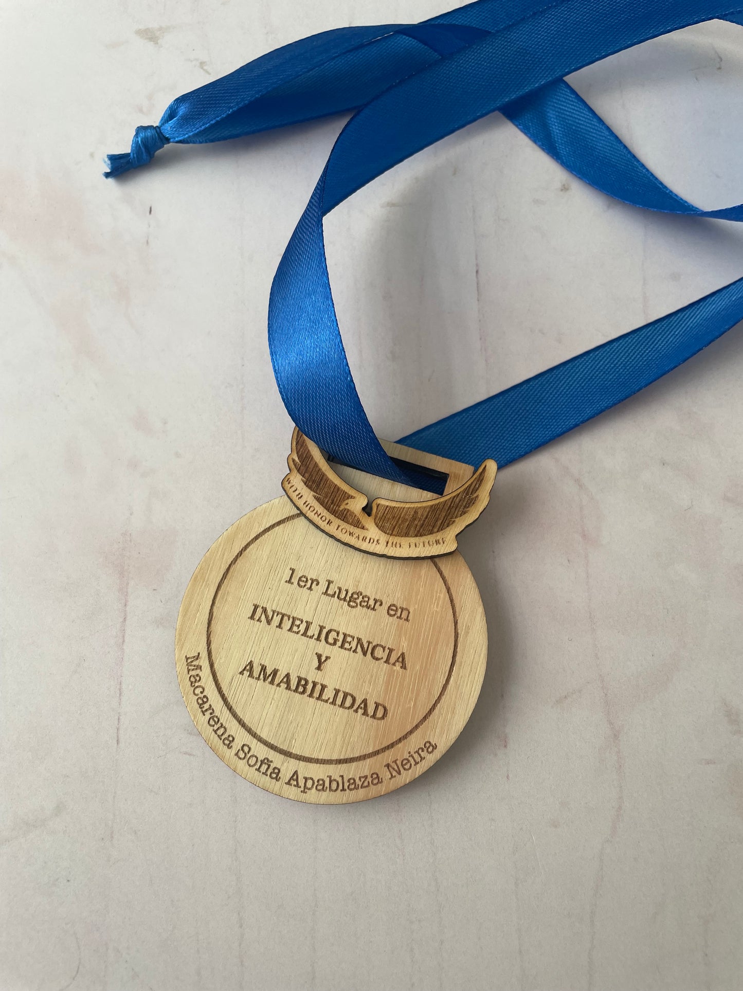 Medalla graduación clase