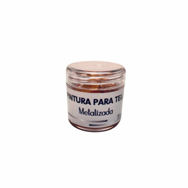 Pintura tela Metalica 30 ml Cobre
