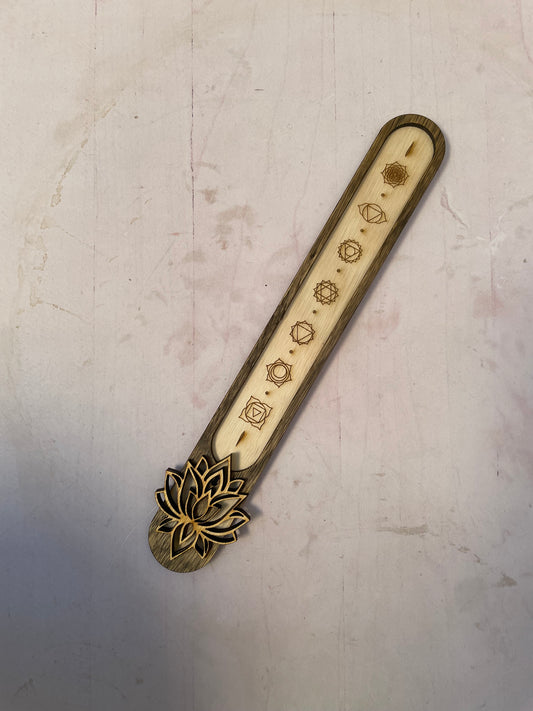 Porta incienso flor de loto
