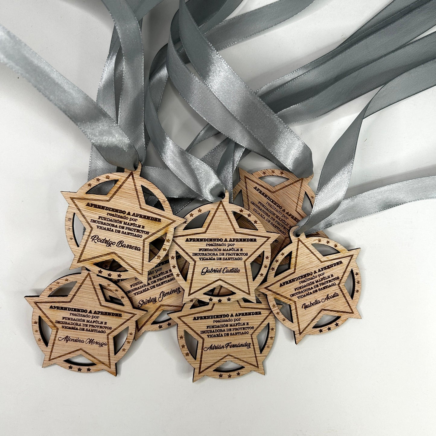 Medallas de recuerdo con forma de estrella
