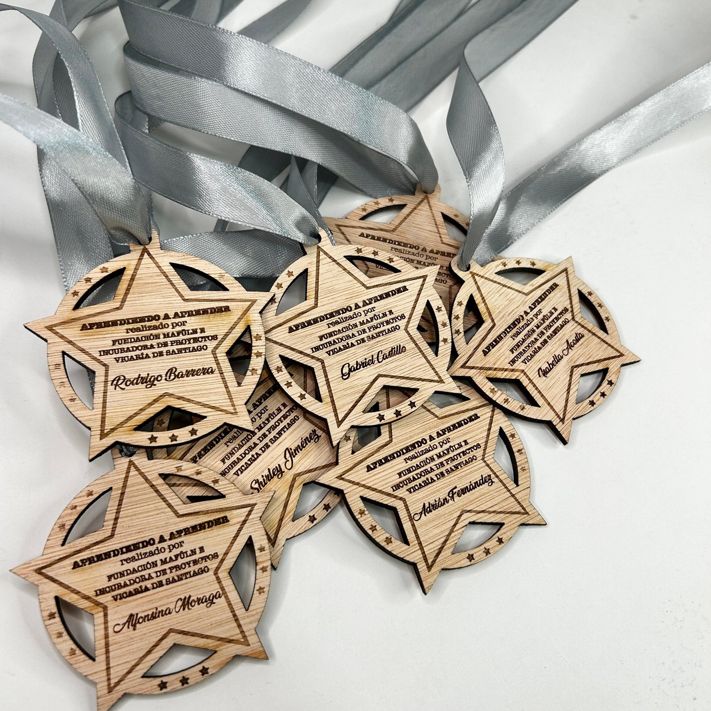 Medallas de recuerdo con forma de estrella