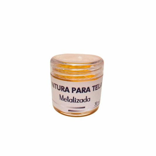 Pintura tela Metalica 30 ml Oro