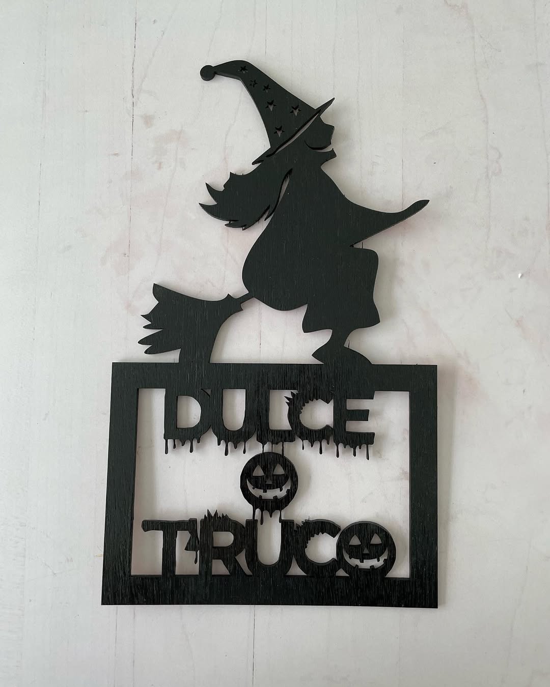 Cartel Halloween Dulce o Truco