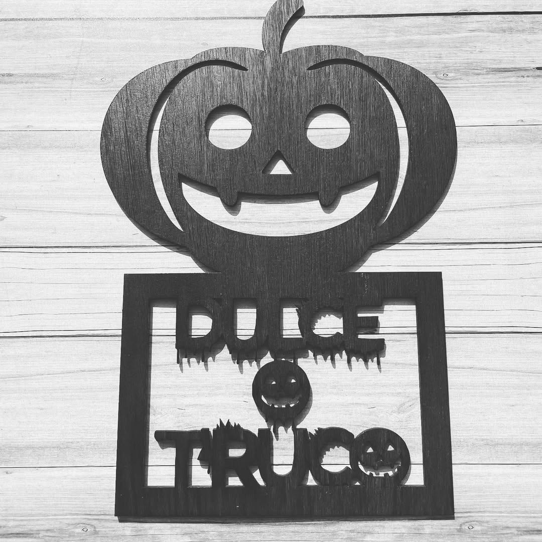 Cartel Halloween Dulce o Truco